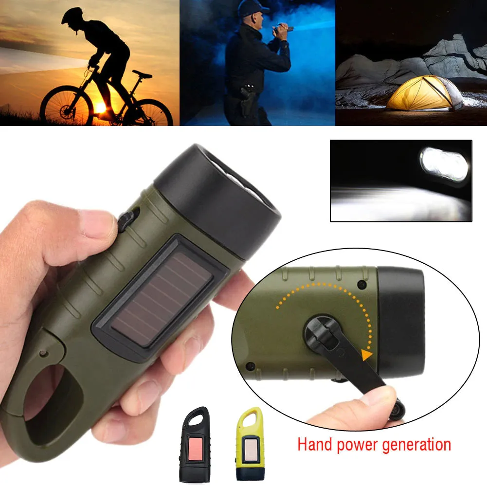 Waterproof flashlight squeeze cat for emergencies
