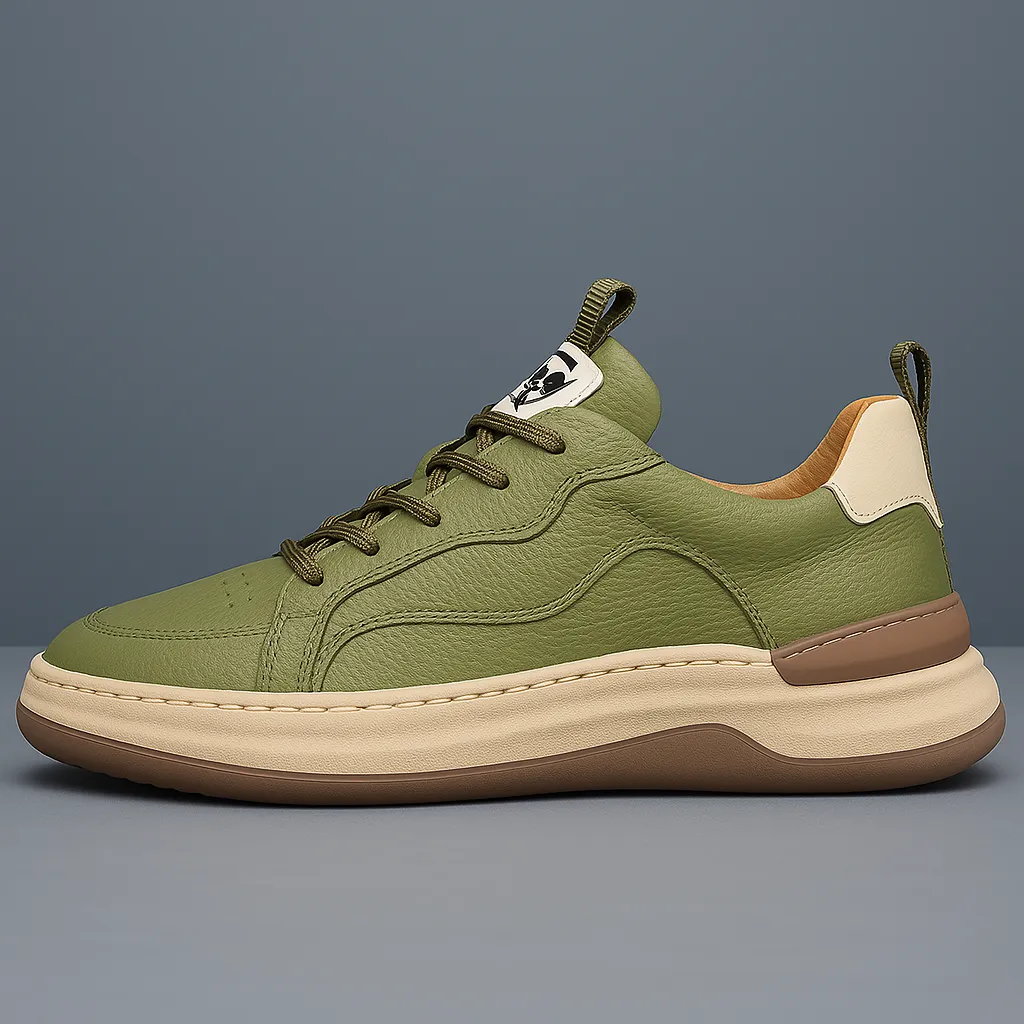 Wave Leather Sneakers