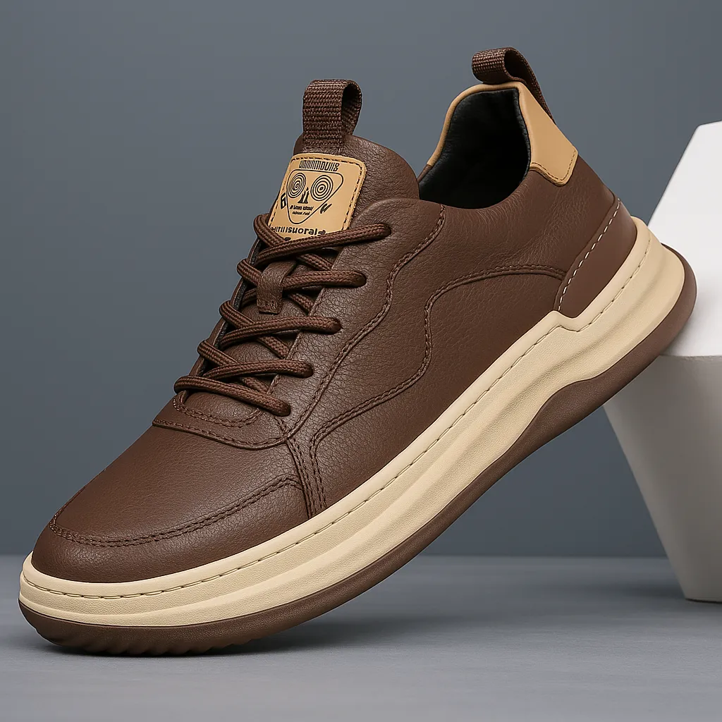 Wave Leather Sneakers