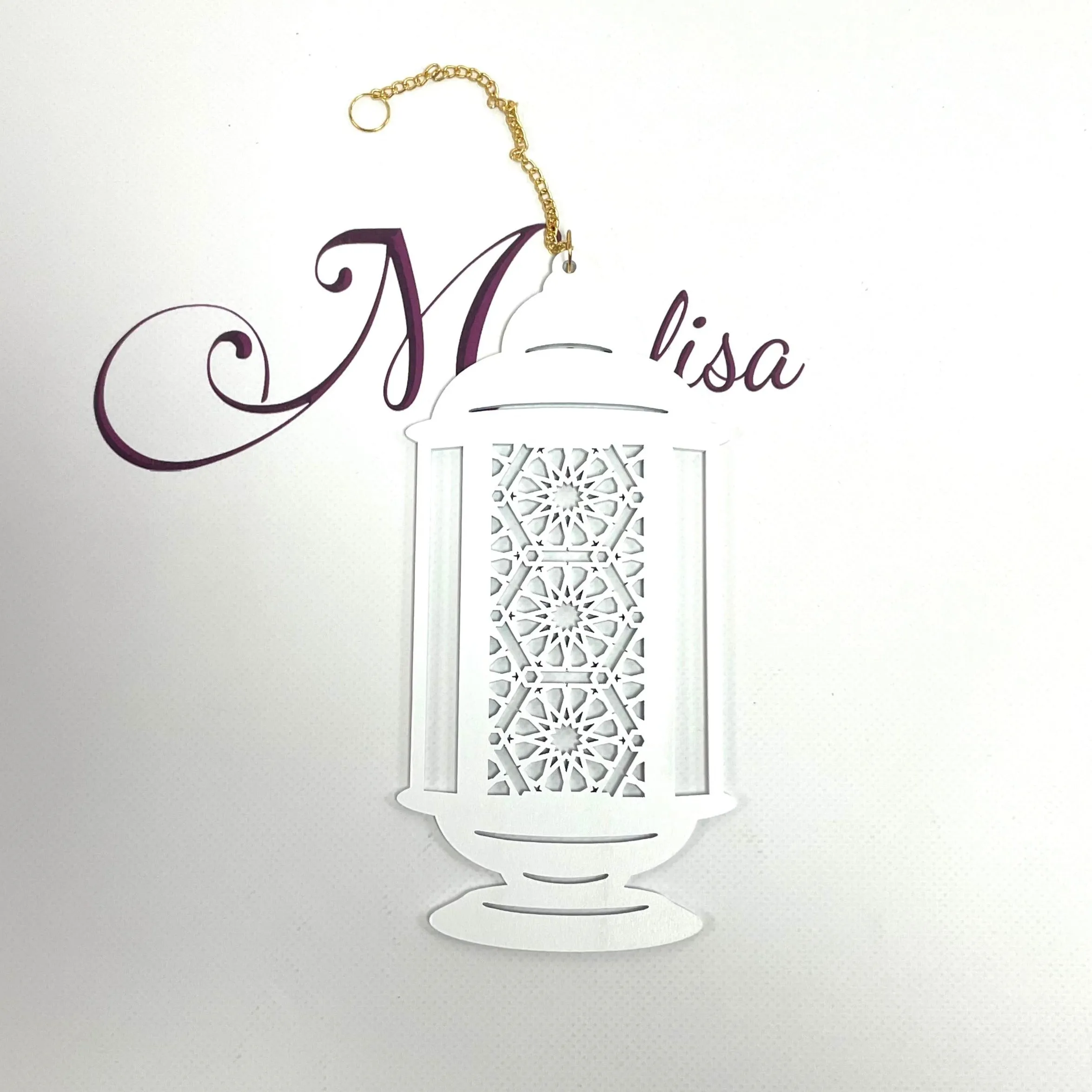 White Lantern Decoration