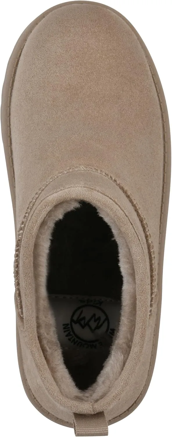 WHITE MOUNTAIN KIDS Girls' Inspo Faux Fur Ankle Bootie