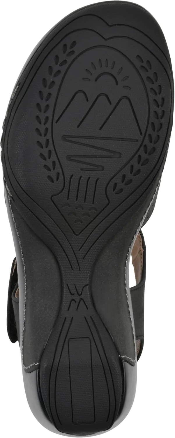 WHITE MOUNTAIN Women's Vie Heeled Cut-Out Clog