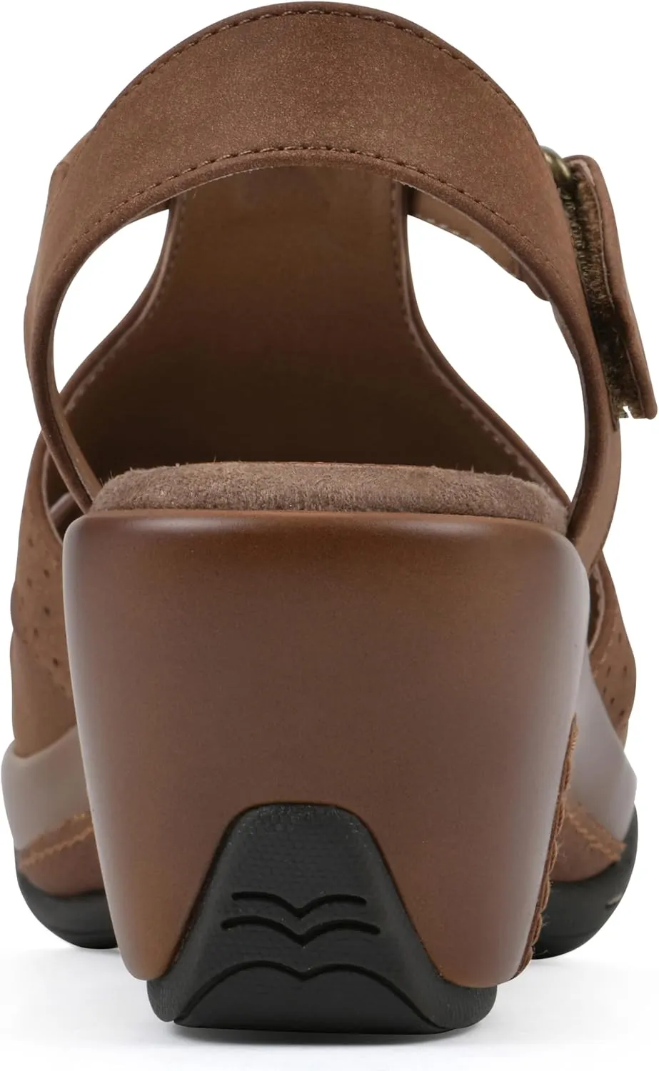 WHITE MOUNTAIN Women's Vie Heeled Cut-Out Clog