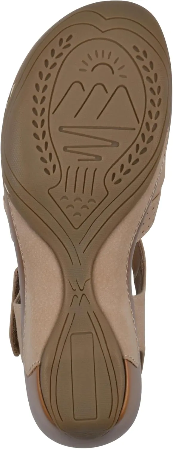 WHITE MOUNTAIN Women's Vie Heeled Cut-Out Clog