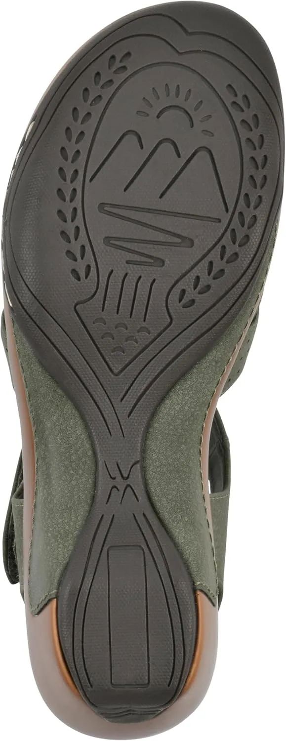 WHITE MOUNTAIN Women's Vie Heeled Cut-Out Clog