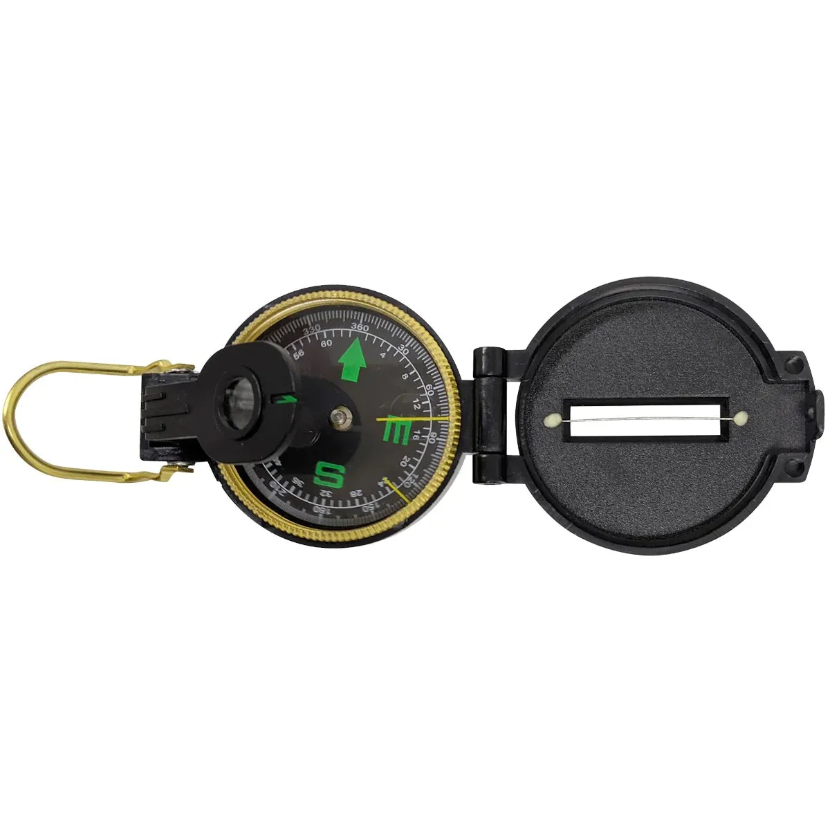 WildTrak Orienteering Compass on Blister Card