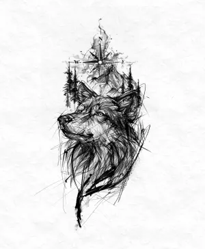 Wolf in the Wilderness