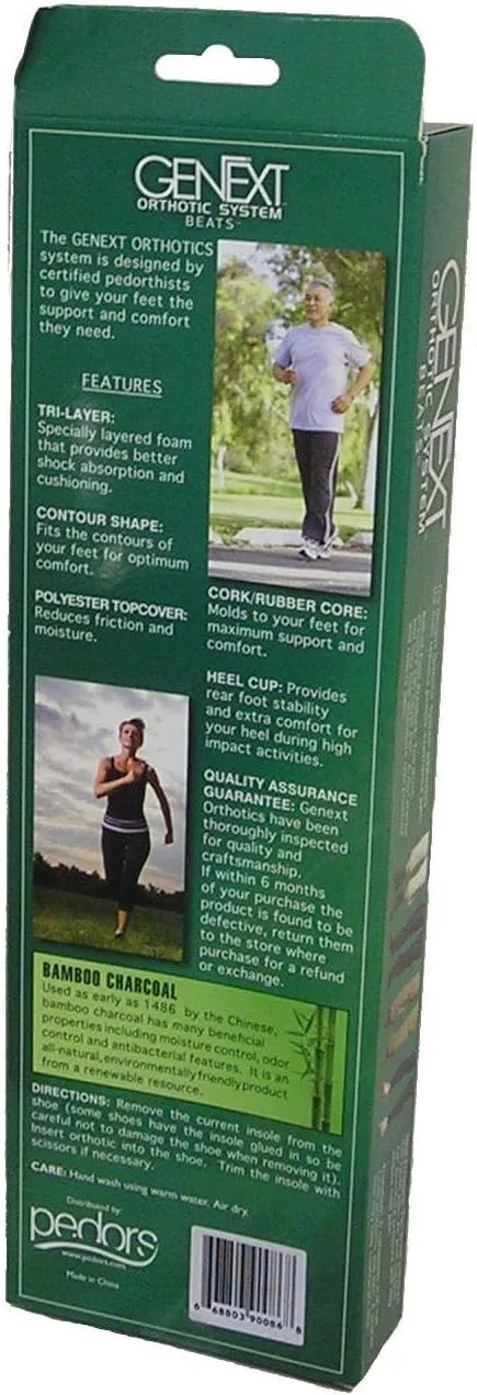 Women's Beats (Neutral Heel) Full Orthotic Arch Support Insole System (10)
