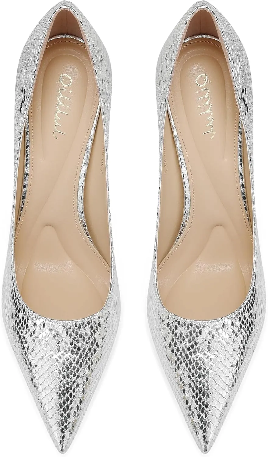Women's High Heel Pumps Elegant Stiletto Heels with Cushioned Insole for Party and Office Comfortable Slip-On Design Ideal for Formal and Casual Occasions
