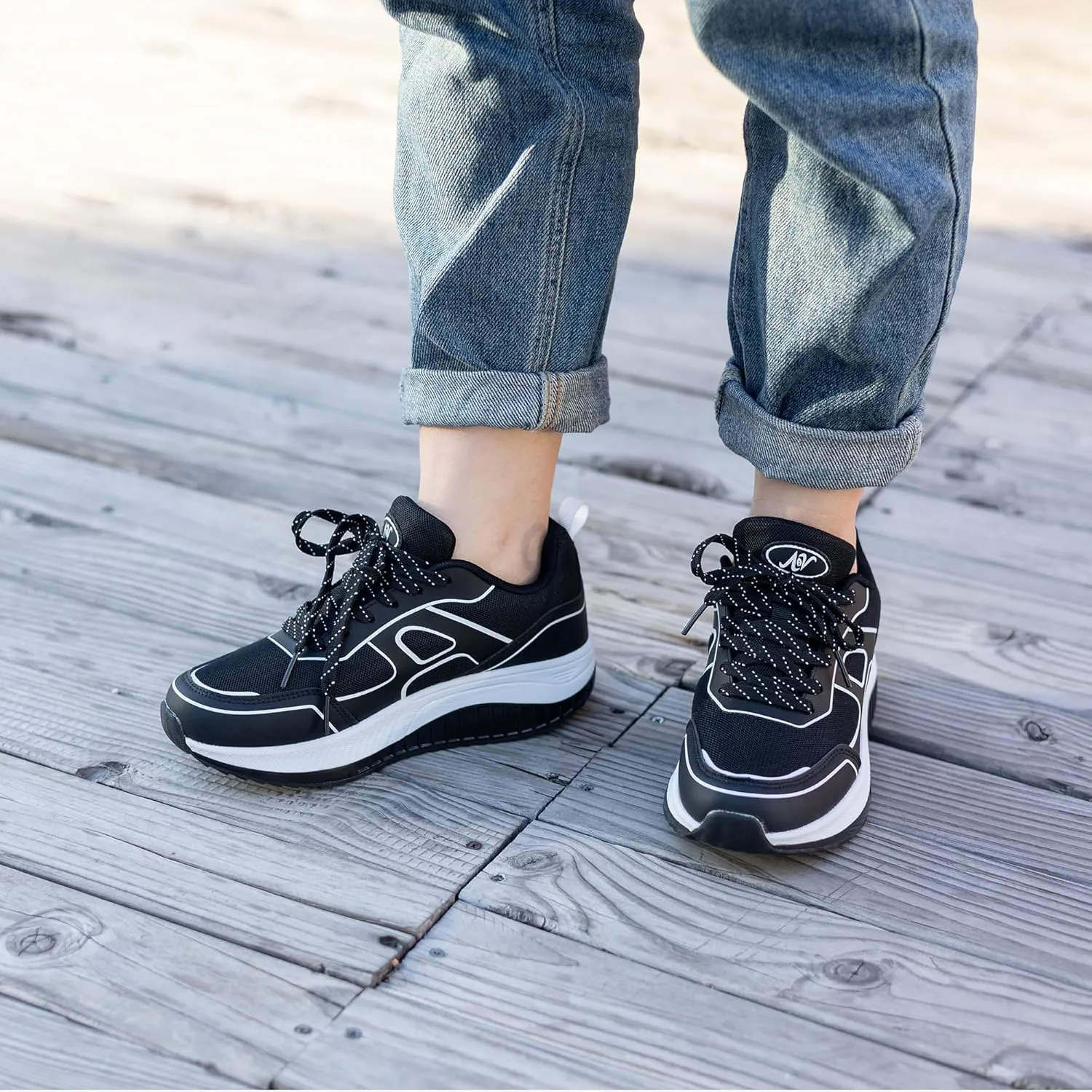 Women's Walking Shoes with Arch Support Orthotic Plantar Fasciitis Sneakers Tennis Running Shoes US 5.5-11