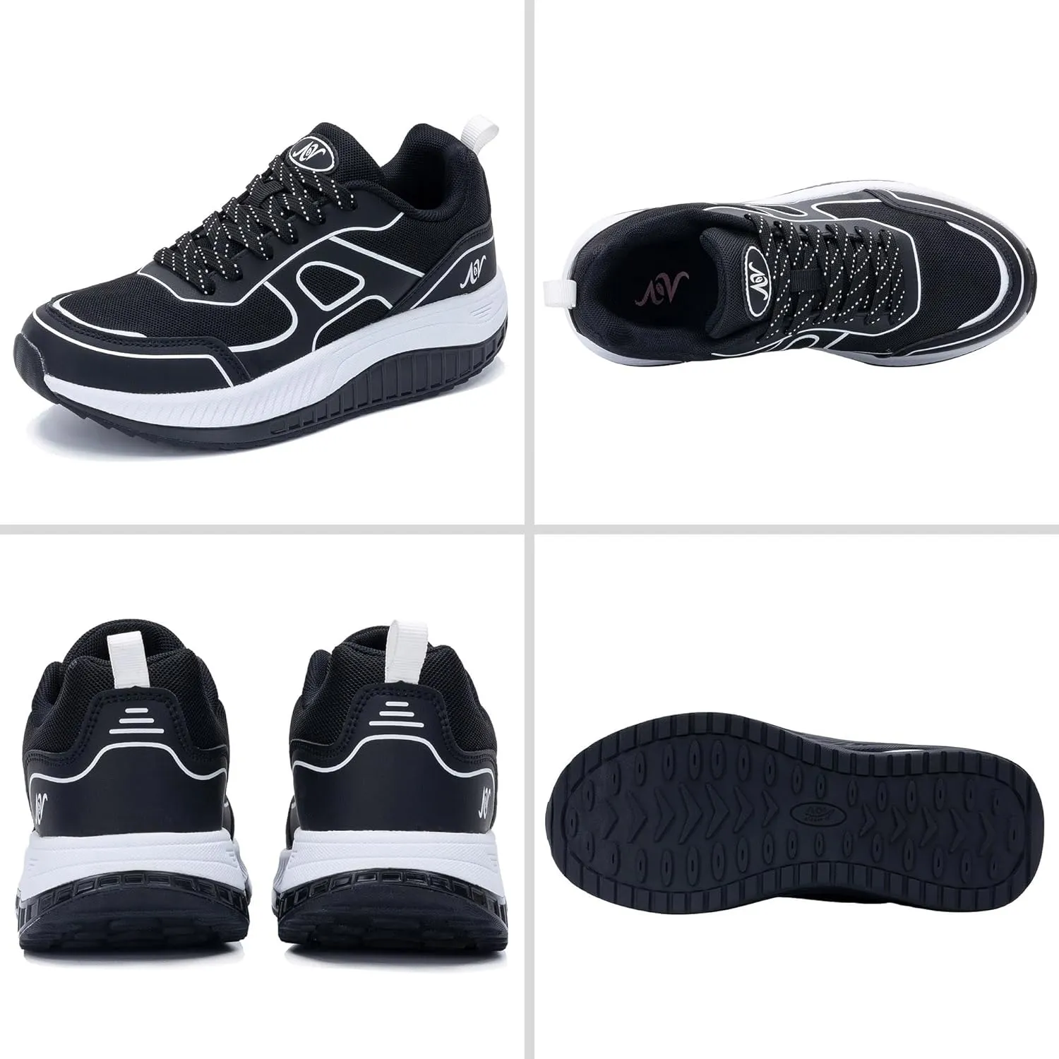 Women's Walking Shoes with Arch Support Orthotic Plantar Fasciitis Sneakers Tennis Running Shoes US 5.5-11