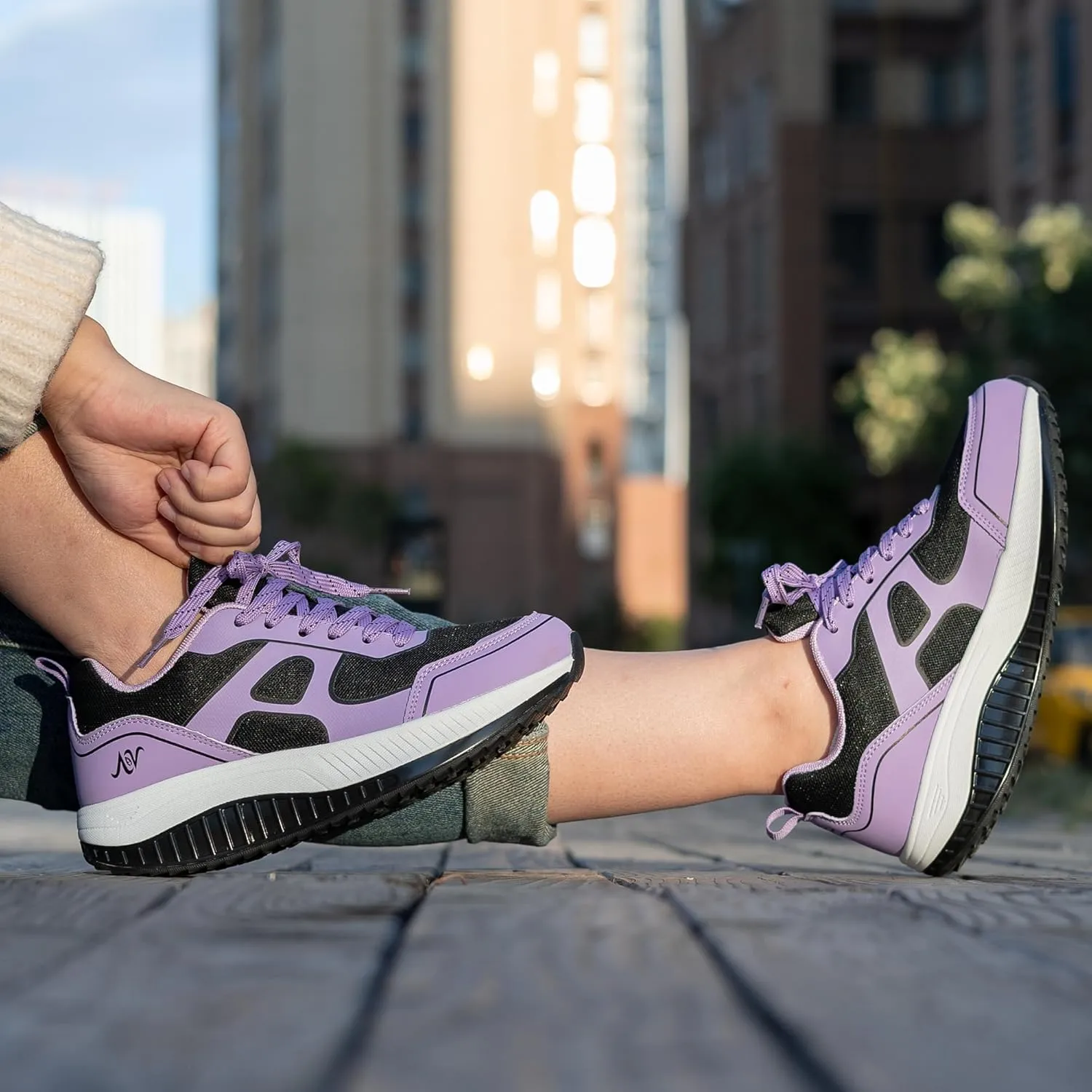 Women's Walking Shoes with Arch Support Orthotic Plantar Fasciitis Sneakers Tennis Running Shoes US 5.5-11