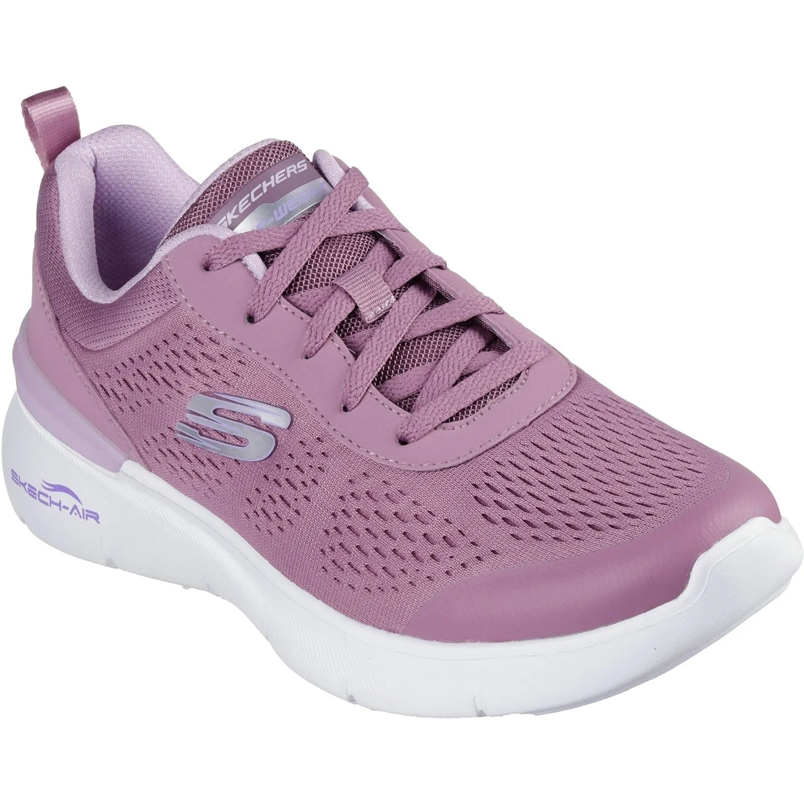 Women's Wide Fit Skechers 150370 Skech-air Dynamight 2.0 New Heights Trainers