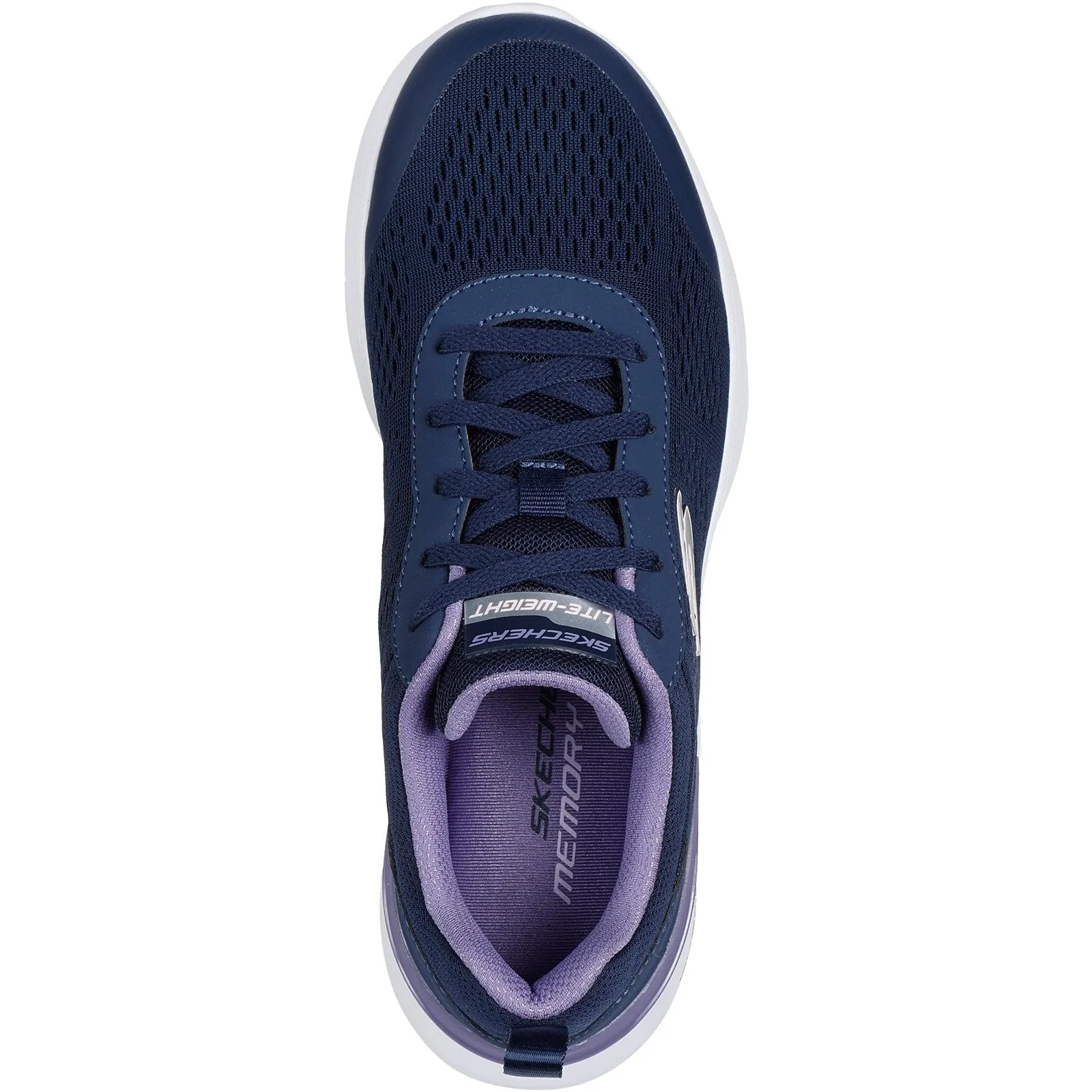 Women's Wide Fit Skechers 150370 Skech-air Dynamight 2.0 New Heights Trainers