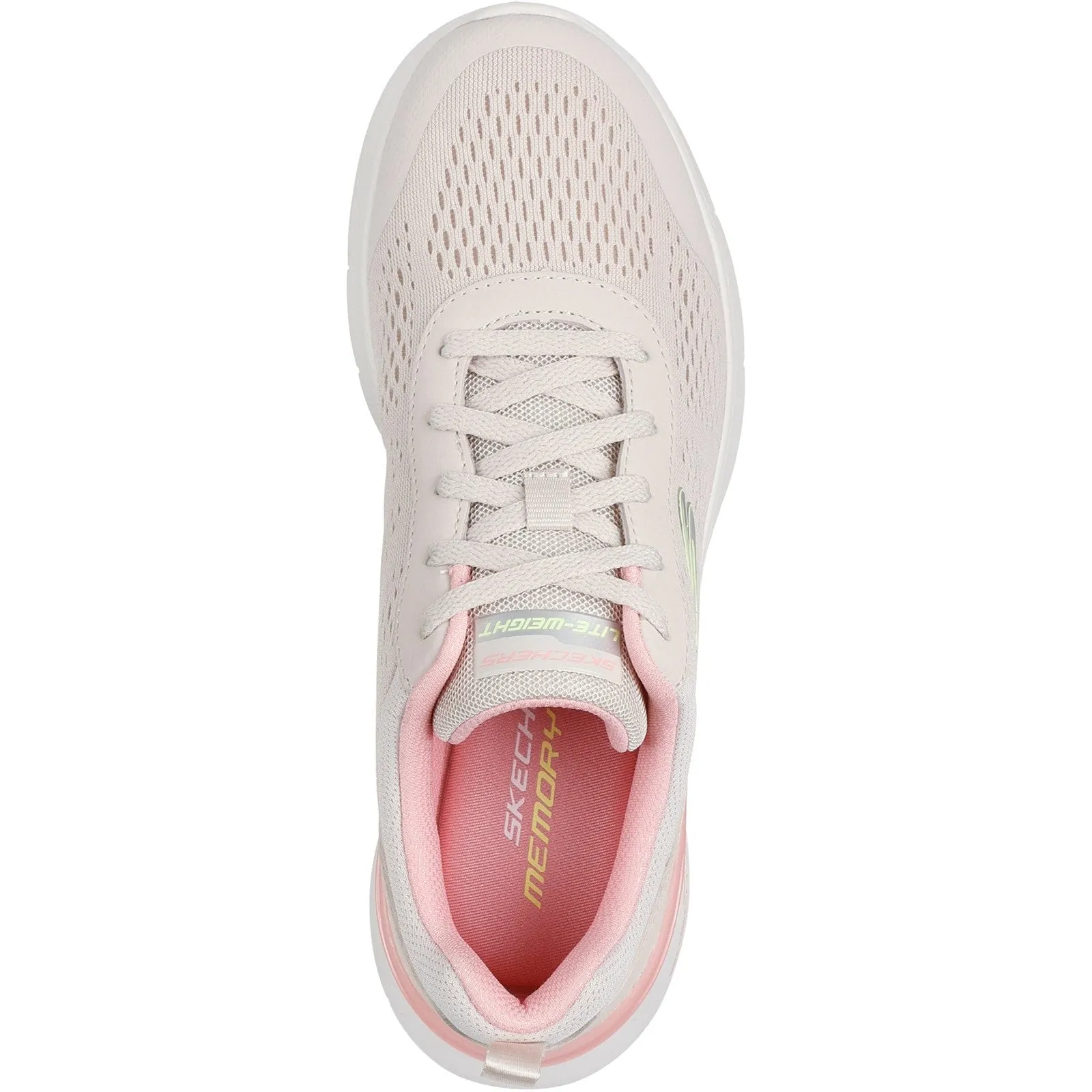 Women's Wide Fit Skechers 150370 Skech-air Dynamight 2.0 New Heights Trainers