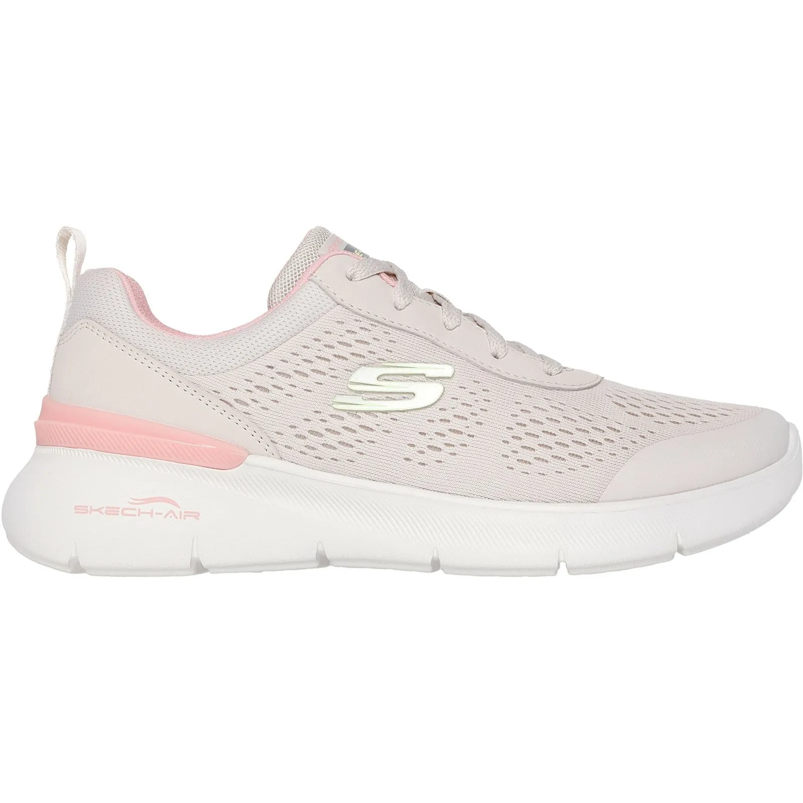 Women's Wide Fit Skechers 150370 Skech-air Dynamight 2.0 New Heights Trainers
