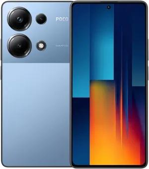 Xiaomi Poco M6 Pro 4G LTE GSM (512GB   12GB) 64MP Triple Camera Dual Sim 6.67" Octa Core (Tmobile Mint Tello Global) Unlocked   (Bundle Fast Car Charger) (Blue Global ROM)