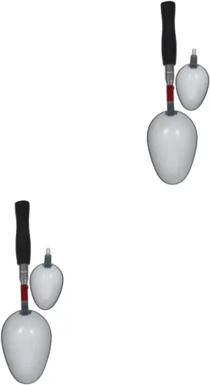 Yardwe 2 Sets Nesting Spoon Fishing Bait Scoop Fishing Tackle Kit Fishing Lure Spoon Bait Thrower Device