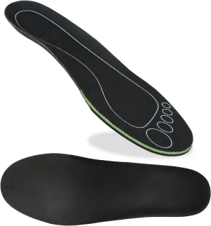 Yoosolle Liquid Massaging Orthotic Insoles - Arch Support Plantar Fasciitis Shoe Insole for Man and Women, Shock Absorbing, Walking, Pain Relief, Comfort, Promote Foot Health & Wellness (Black, M)