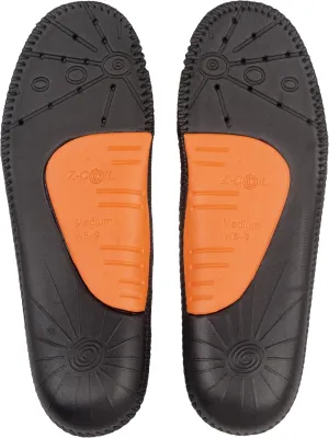 Z-CoiL Men's Z-Fit Black Custom Arch Insole 9 M