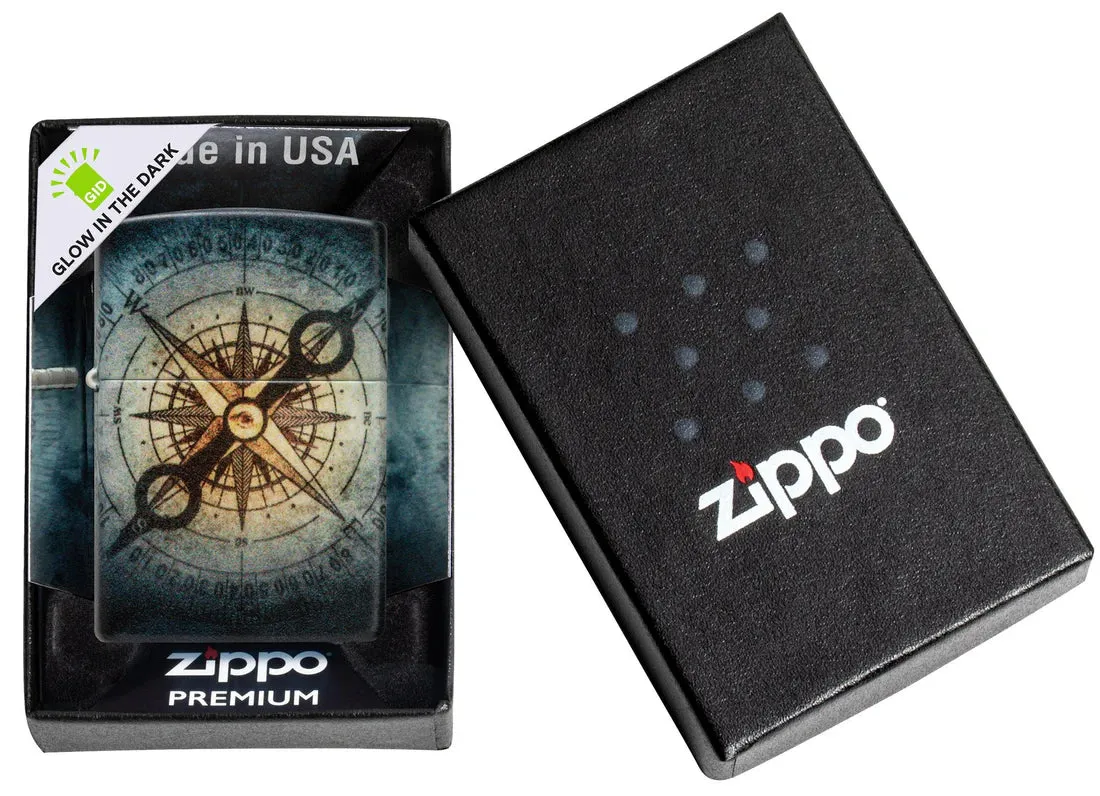 Zippo Lighter - Compass Ghost